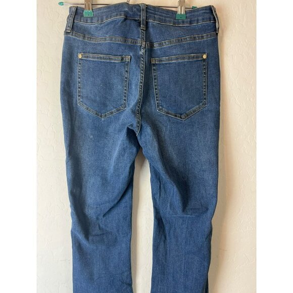 Jennifer Lopez Sculpt Bootcut Sz 8 Wide Leg Boot Cut Medium Wash - Picture 5 of 7